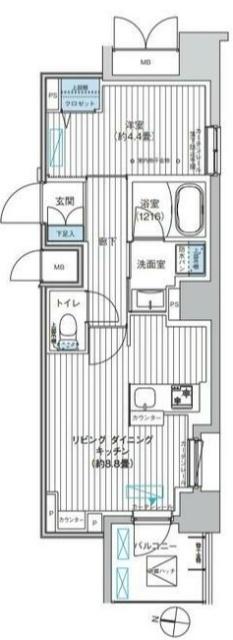  間取り図写真