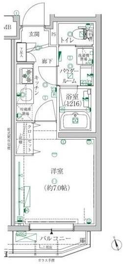  間取り図写真