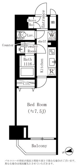 ＲＥＳＩＤＥＮＣＥ　大鳥居（704） 間取り図画像