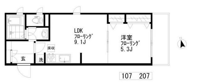  間取り図写真