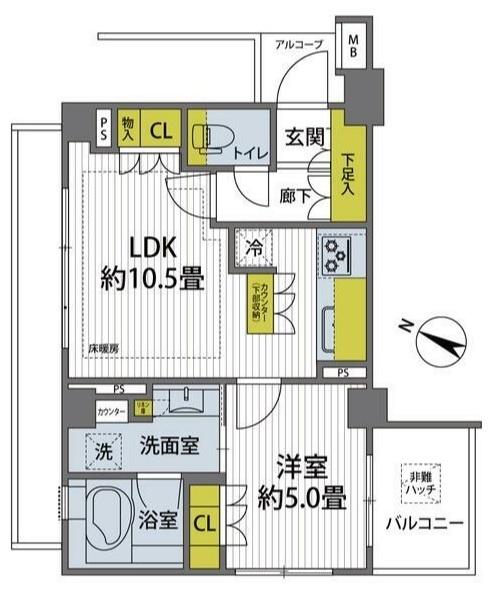  間取り図写真