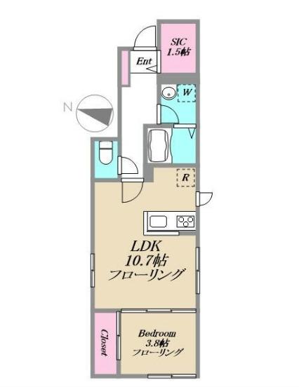  間取り図写真