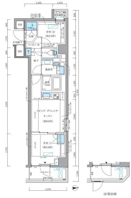 パークアクシス品川シーサイド（112） 間取り図画像