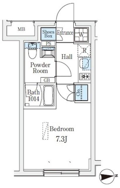 ＣＲＥＡＴＩＦ桜新町（403） 間取り図画像