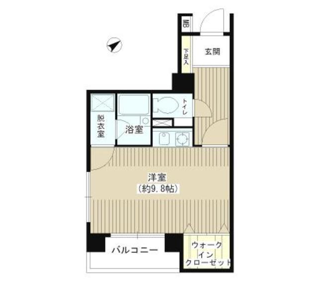 ウィンターベル　ゼームス坂（304） 間取り図画像