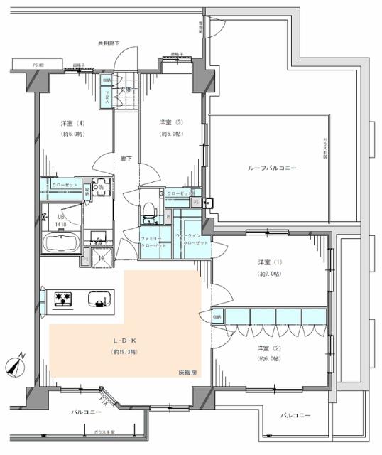  間取り図写真