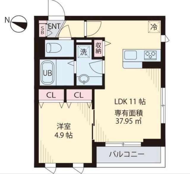 アーク大岡山 間取り図画像