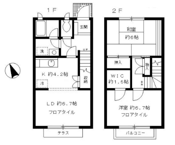 テラス田園調布 間取り図画像