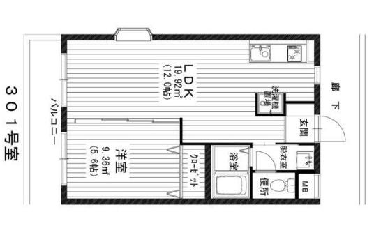 カスタニーハウス上池台 間取り図画像