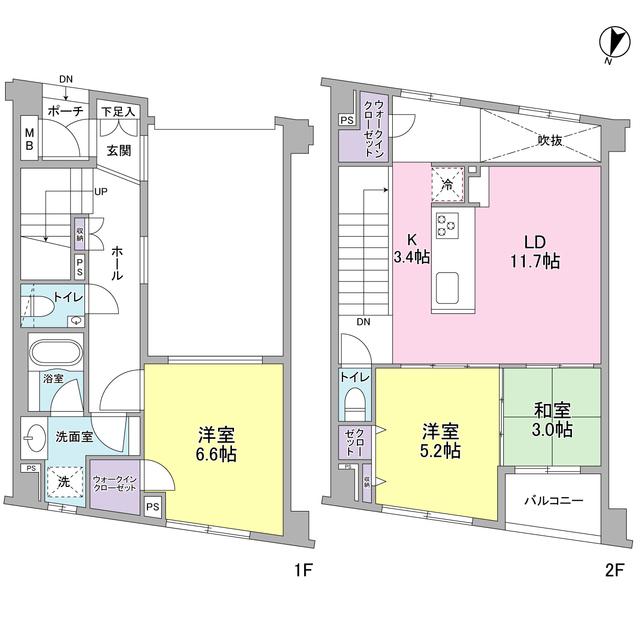 ソアラノーム碑文谷（112） 間取り図画像