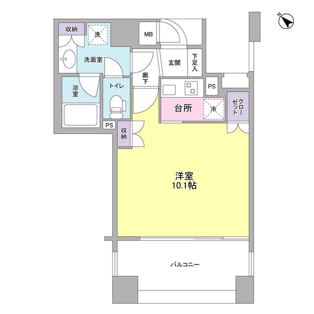 アルス恵比寿メイクス（0702） 間取り図画像