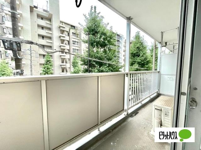 目黒区八雲マンション バルコニー