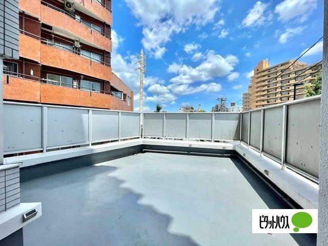 目黒区柿の木坂マンション バルコニー