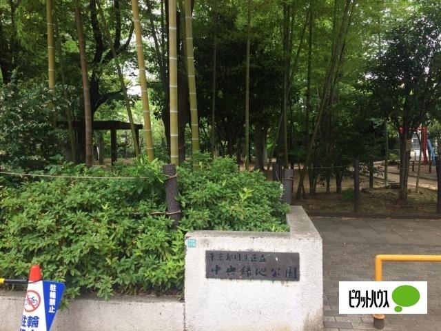 中央緑地公園：568m