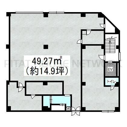 東町２丁目事務所 間取り図写真 間取図(平面図)