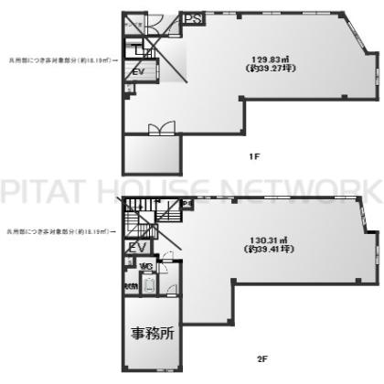 三和本通商店街店舗 間取り図写真 間取図(平面図)