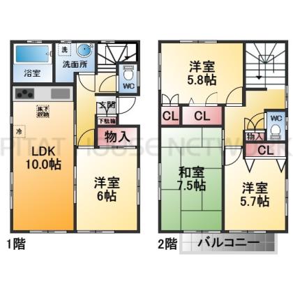 間取図(平面図)
