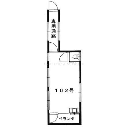 中村ビル 間取り図写真 間取図(平面図)