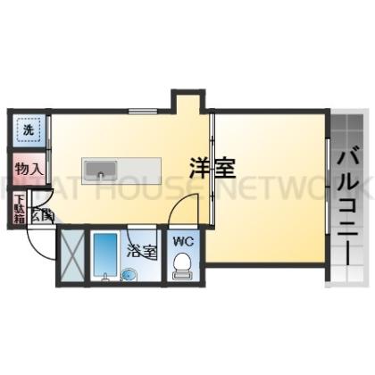 清潔なエントランスです