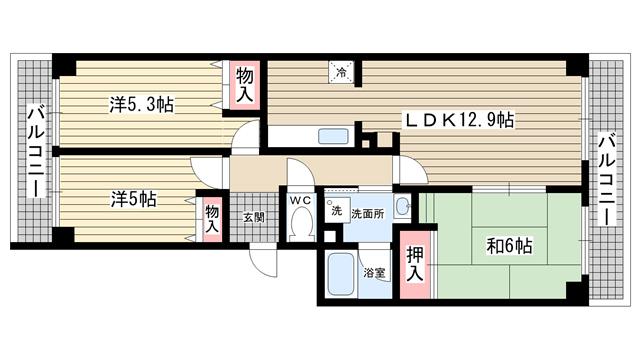 間取図(平面図)