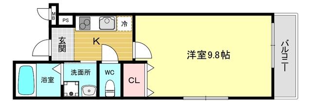 フジパレス西宮ＷＥＳＴ 間取り図画像