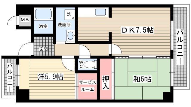 間取図(平面図)