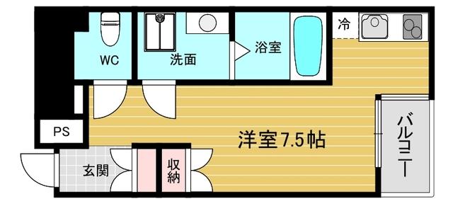 ソリューション甲子園 間取り図画像