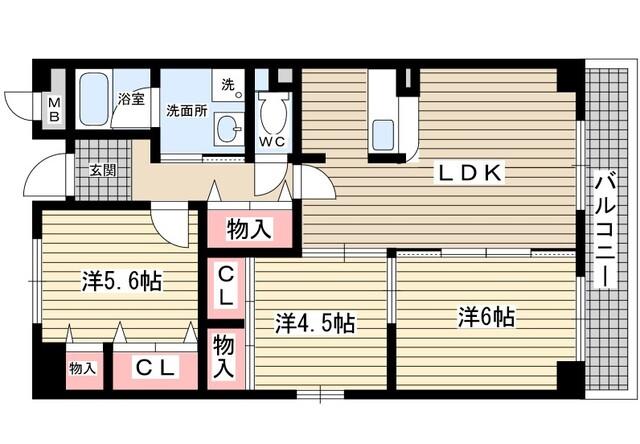 間取図(平面図)