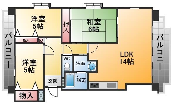 間取図(平面図)