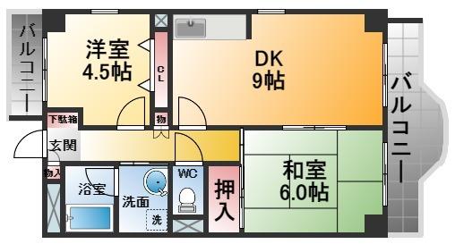 間取図(平面図)