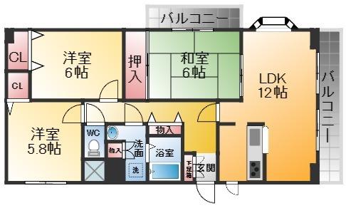間取図(平面図)