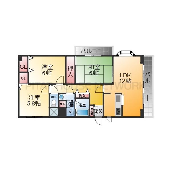 間取図(平面図)