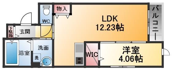 プラチナコート西宮 間取り図画像