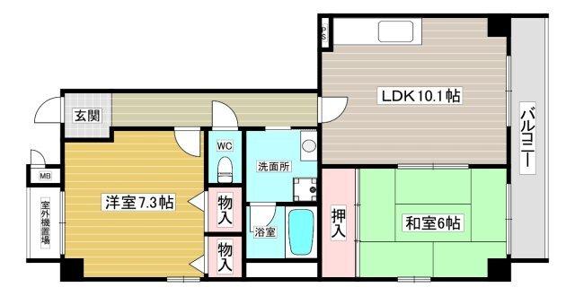間取図(平面図)