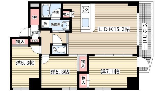 間取図(平面図)
