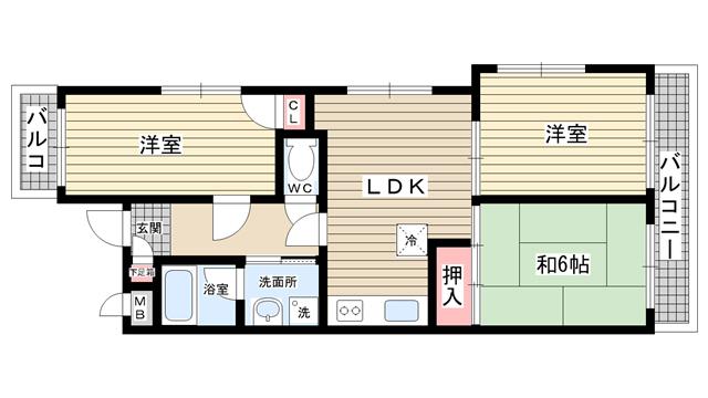 間取図(平面図)