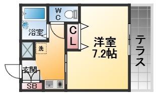 ドム北口 間取り図画像