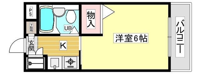 エルグランデモンド 間取り図画像