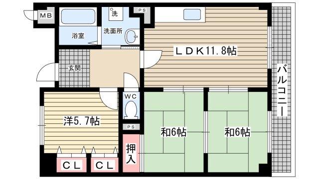 間取図(平面図)