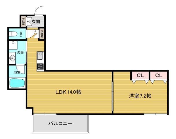ウェルスクエア西宮北口 間取り図画像