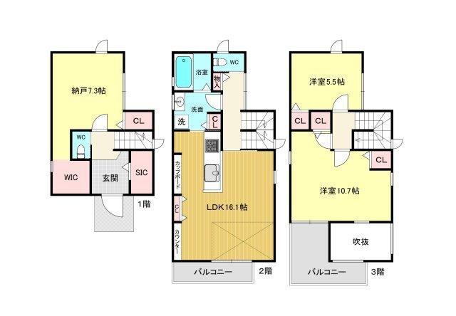 間取図(平面図)