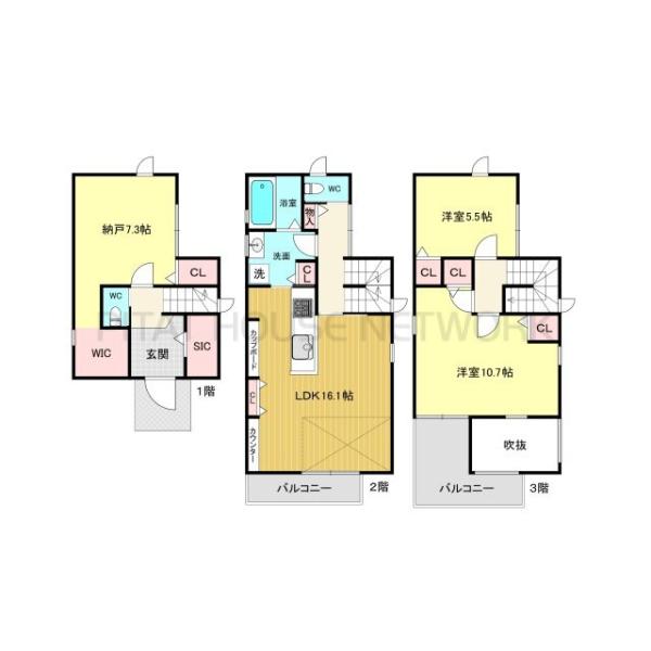 間取図(平面図)