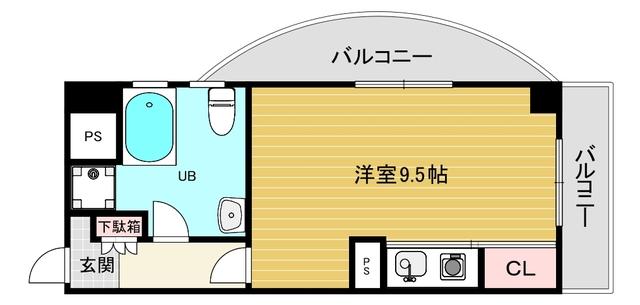 パールコート 間取り図画像