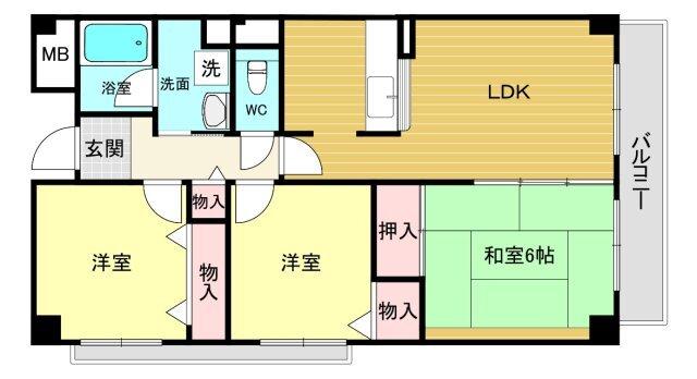 間取図(平面図)