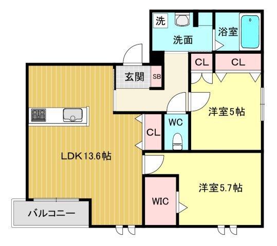 間取図(平面図)