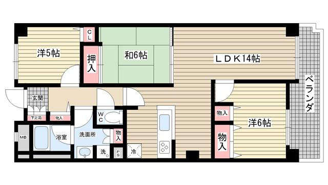 間取図(平面図)