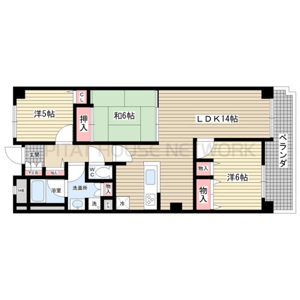 間取図(平面図)
