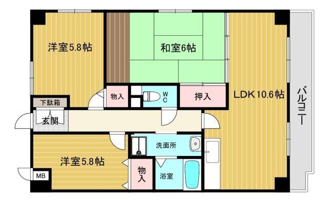 間取図(平面図)