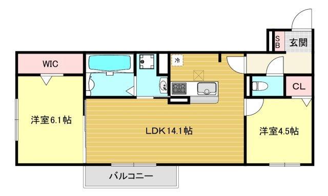ファミールノーヴェ 間取り図画像