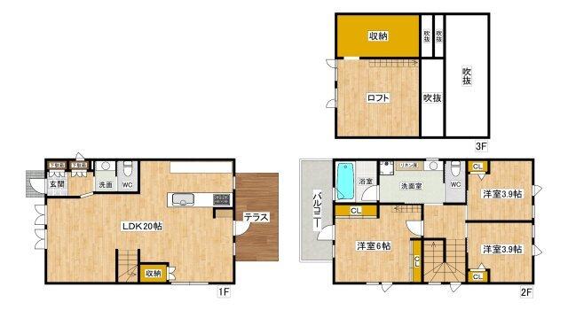間取図(平面図)